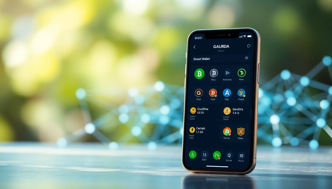 Manage your crypto assets effortlessly with the gaurda wallet, featuring a user-friendly interface.