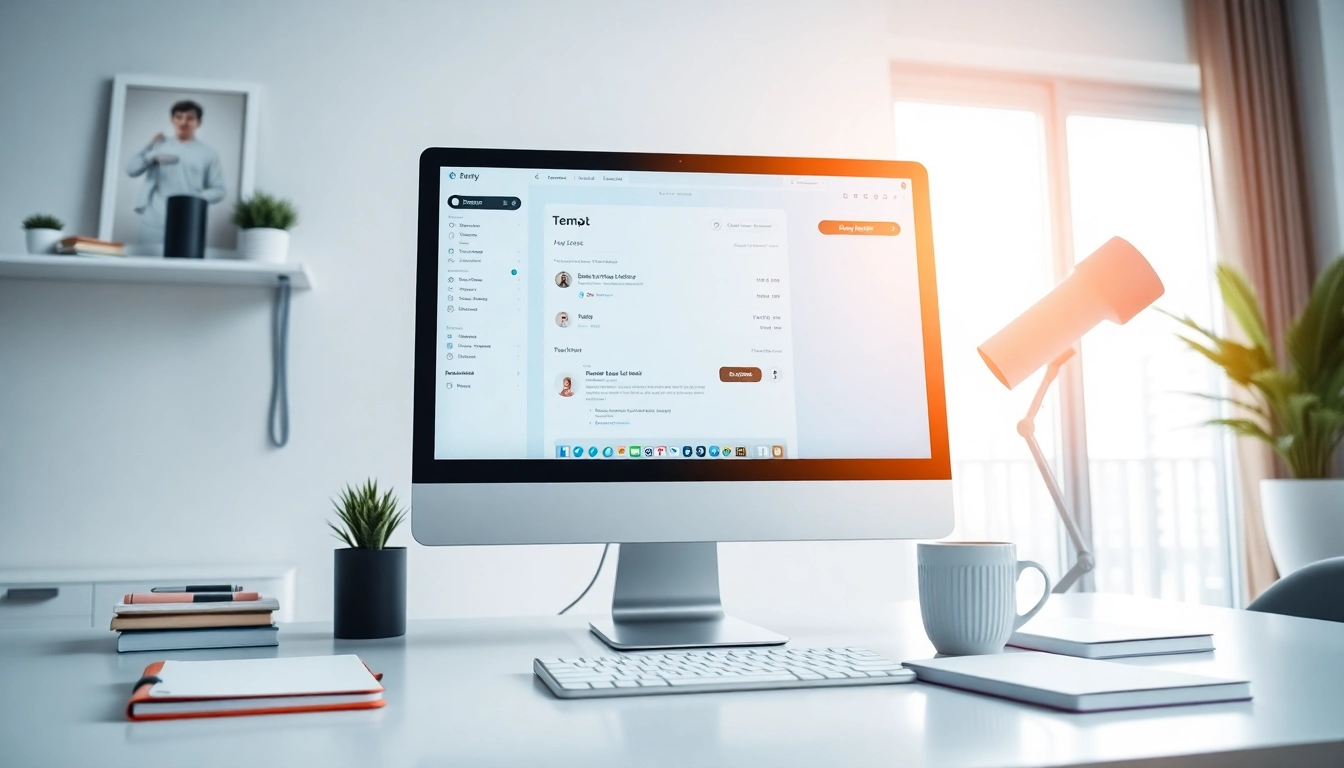 Manage your temp email effortlessly with an organized digital workspace.